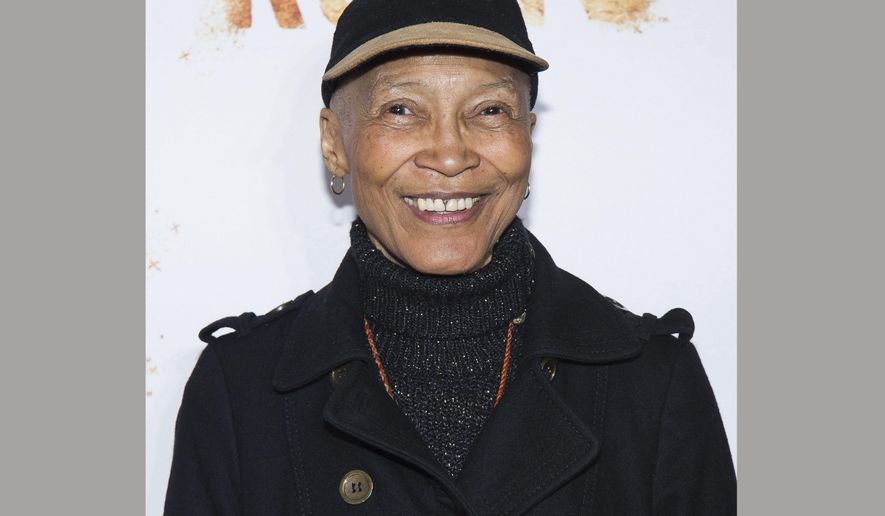 FILE - In this May 23, 2016 file photo, actress Olivia Cole, who starred in the original TV series "Roots," attends the premiere of History Channel's updated "Roots" mini-series in New York. A funeral association official says that Cole died of a heart attack last Friday, Jan. 19, 2018, at her home in San Miguel de Allende, a city in central Mexico. She was 75. (Photo by Charles Sykes/Invision/AP, File)