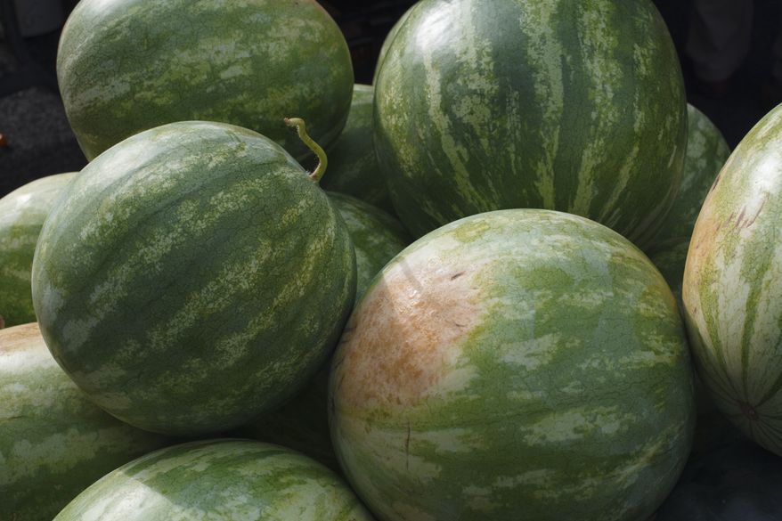 The City Tap Houses and Roofers Union will serve specialties this Saturday for National Watermelon Day. (Associated Press/File)