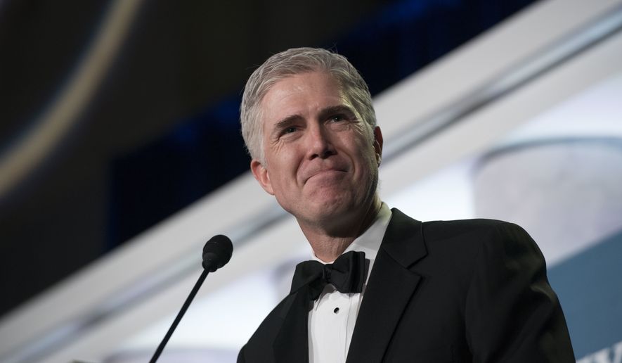 Supreme Court Justice Neil M. Gorsuch has consistently, even aggressively, lined up with the court&#39;s most conservative justices. (Associated Press/File)