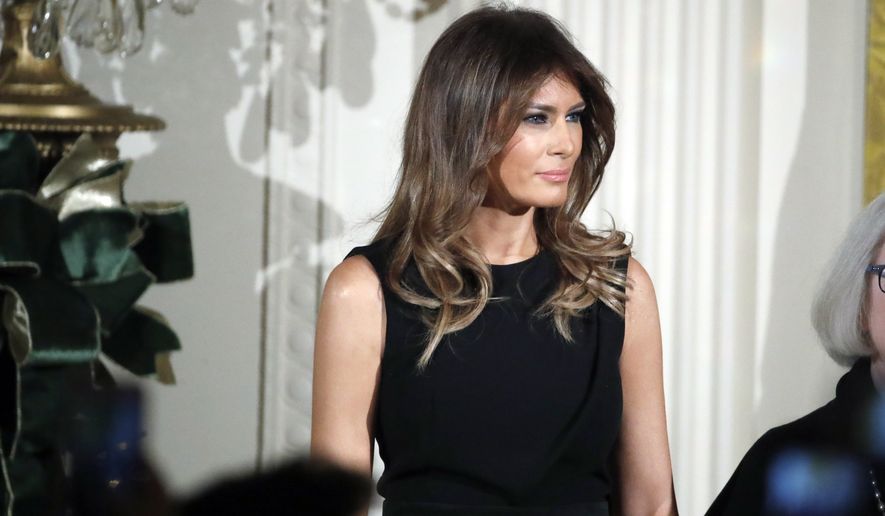 Melania Trump arrives at State of the Union separately from president ...