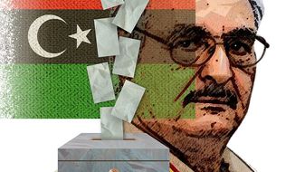 The Election of Khalifa Haftar Illustration by Greg Groesch/The Washington Times