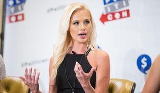 Tomi Lahren seen at Politicon 2016 at The Pasadena Convention Center on Saturday, June 25, 2016, in Pasadena, CA. (Photo by Colin Young-Wolff/Invision/AP) 