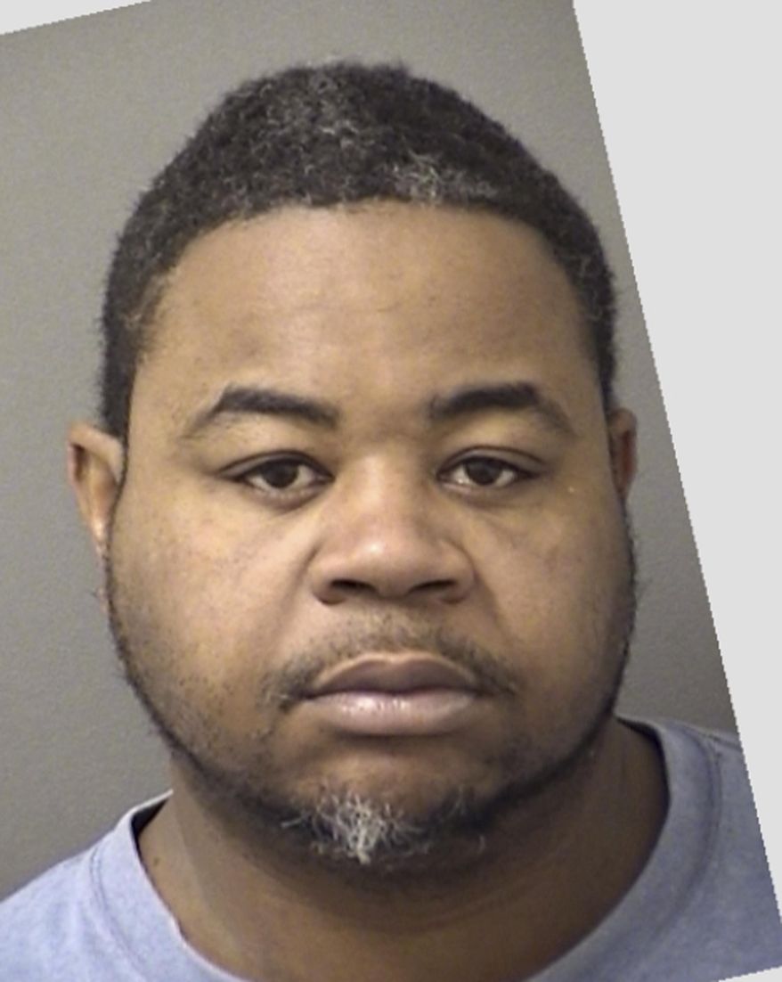 This undated photo provided by the Cooke County (Texas) Jail shows Derrick Day. Texas authorities say four current and former employees of the state's troubled Texas Juvenile Justice Department (TJJD) facilities, have been arrested as part of an investigation into allegations of abuse and misconduct in juvenile lockups, the Texas Department of Public Safety said Thursday, Feb. 1, 2018. The charges include excessive force, tampering with a government record and theft by a public servant. Day formerly worked at the TJJD facility in Gainesville, Texas. (Cooke County Jail via AP)