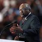 Rep. James B. Clyburn, South Carolina Democrat, inserted one of thousands of earmarks in the 2010 spending bill, but the money intended for a library in his district was misdirected to California. (Associated Press/File)
