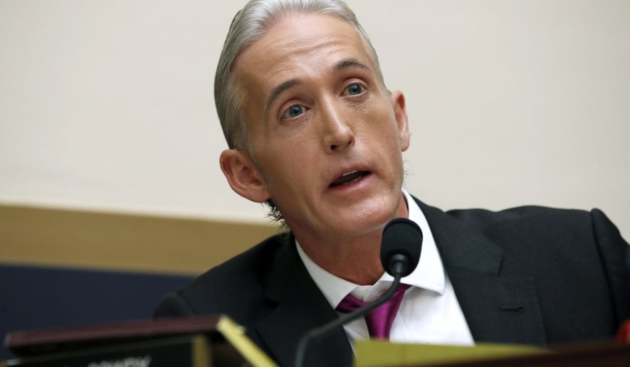 &quot;They could have easily said it was the DNC and Hillary Clinton. That would have been really easy,&quot; said Rep. Trey Gowdy, South Carolina Republican. (Associated Press/File) 