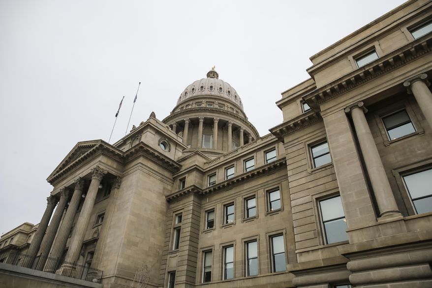 FILE - In this Jan. 11, 2016, file photo, the Idaho state Capitol building is shown in Boise, Idaho. The 2018 Idaho gubernatorial election continues to ramp up as the May primary election inches closer. (AP Photo/Otto Kissinger, file)