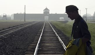 Polish people are reflecting on and debating about their country&#39;s history with death camps such as Auschwitz-Birkenau, where an estimated 1.1 million people perished during World War II. (Associated Press/File)