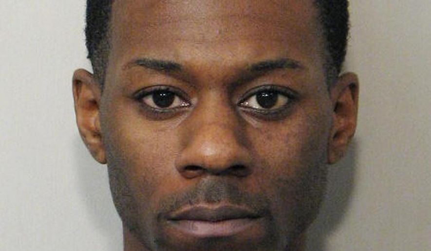This photo provided by the Houston Police Department shows Terrell Derrick Funches. Houston police say Funches, 20, and his 16-year-old girlfriend have been accused of stabbing a driver more than 50 times while stealing his for-sale car then dumping his body. (Houston Police Department via AP)