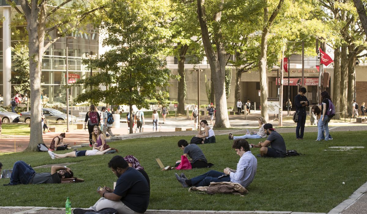 NextImg:Temple University says its acting president has died after collapsing on stage