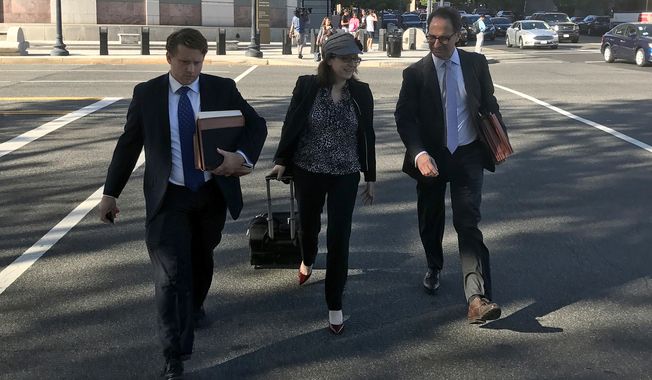 Andrew Weissmann (right)

A member of special prosecutor Robert Mueller&#x27;s team, he is known as a relentless prosecutor with a long association with Mr. Mueller, has donated to Barack Obama and the Democratic Party.

He stood in solidarity with former Deputy Attorney General Sally Yates when she defied Mr. Trump’s Muslim travel ban, according to a congratulatory email he sent her obtained by the conservative group Judicial Watch.

The Wall Street Journal reported he attended what was to be Mrs. Clinton’s victory party in New York on election day.