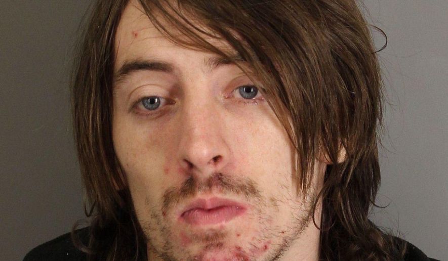This undated image provided by the Jefferson County Sheriff's Office shows Mark Avrey Rudd. Rudd. a 27-year-old Southeast Texas man has been arrested after federal agents said a search of his home turned up homemade bombs and bomb-making materials, Friday, Feb. 9, 2018. (Jefferson County Sheriff's Office via AP)