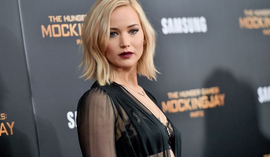 Jennifer Lawrence attends a special screening of &quot;The Hunger Games: Mockingjay Part 2&quot; at the AMC Loews Lincoln Square in New York.  Lawrence topped Forbes magazine’s list of the world’s highest-paid actress, banking $46 million between June 1, 2015, and June 1, 2016, thanks to her paycheck for the final “Hunger Games” installment. Lawrence out-earned second-ranked Melissa McCarthy with $33 million and Scarlett Johansson at No. 3 with $25 million.(Photo by Evan Agostini/Invision/AP, File)