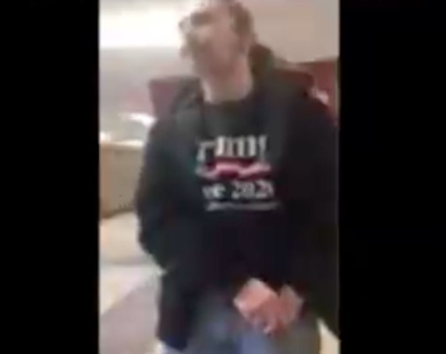 A Wayne State University student has been suspended pending a police investigation after he was accused of pulling out a knife and threatening immigrants Tuesday. (Detroit Free Press)