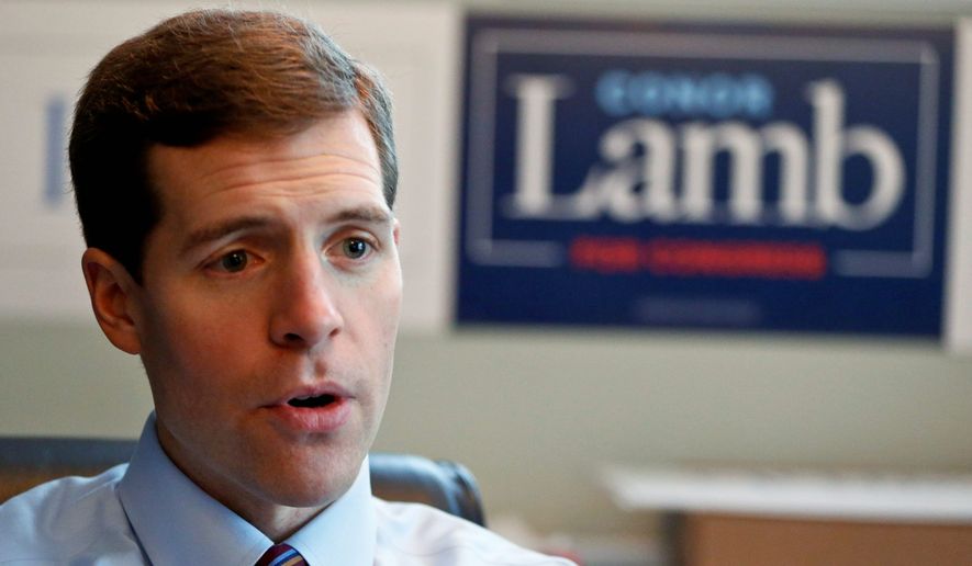 Conor Lamb, a candidate for a House seat from Pennsylvania&#39;s 18th Congressional District, is not a typical Democrat. (Associated Press/File)