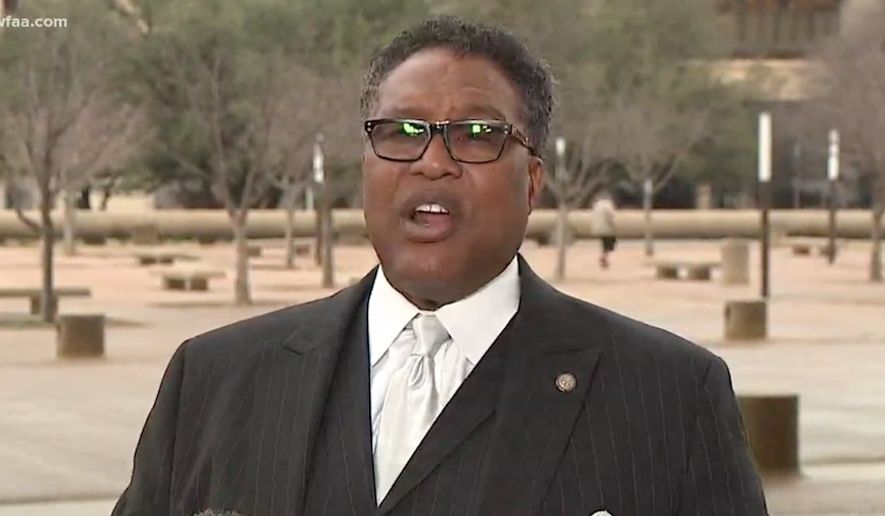 Dallas Mayor Pro Tem Dwaine Caraway on Monday urged the National Rifle Association to move its upcoming annual convention elsewhere in light of last week&#x27;s mass school shooting in Parkland, Florida. (WFAA)