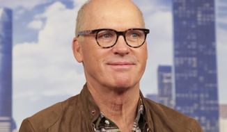 FILE - In this June 25, 2017, file photo, actor Michael Keaton attends the &amp;quot;Spider-Man: Homecoming&amp;quot; cast photo call at The Whitby Hotel in New York. Keaton is slated to give the commencement address on May 12, 2018, at Ohio&#39;s Kent State University. (Photo by Brent N. Clarke/Invision/AP, File)