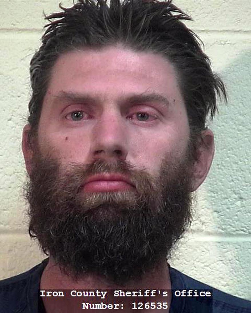 FILE - This undated file photo provided by the Iron County Sheriff's office shows Samuel Shaffer. Shaffer., a onetime self-styled Utah prophet accused of secretly marrying young girls because of his beliefs in polygamy and doomsday, is pleading guilty to child rape and abuse charges after police raided his group's remote desert compound. The Spectrum newspaper reports Samuel Shaffer faces at least 25 years in prison after agreeing to the Wednesday, Feb. 21, 2018, plea deal in Iron County, where prosecutors said he abused an 8-year-old girl related to a group member. (Iron County Sheriff's Office via AP, File)