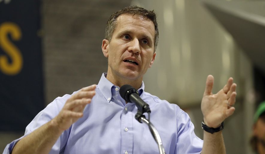 Missouri gov. indicted after allegedly blackmailing woman 