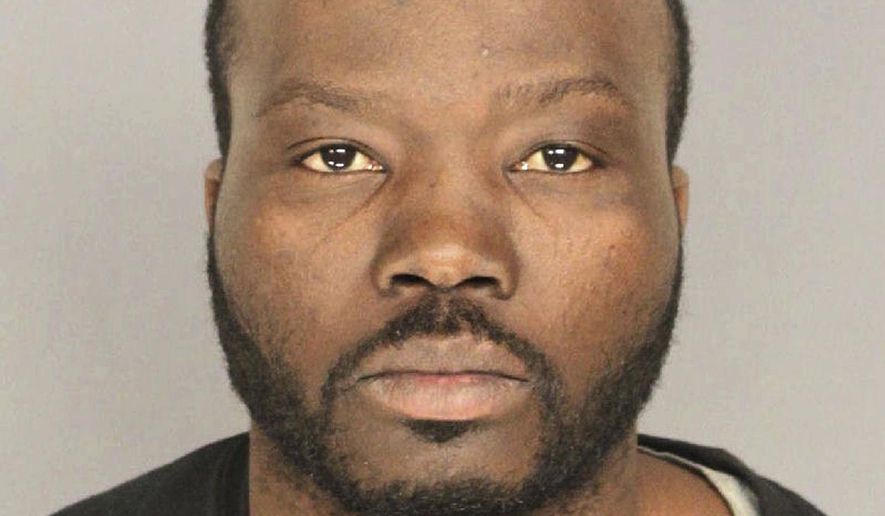 This undated photo provided by the Essex County Prosecutor's Office in Newark, N.J., shows Marckles Alcius, a Massachusetts man who prosecutors say deliberately crashed a stolen bakery delivery truck into a Planned Parenthood clinic on Feb. 14, 2018, in East Orange, N.J., injuring three people including a pregnant woman. Alcius began researching locations of Planned Parenthood clinics more than a year earlier, prosecutors said Friday, Feb. 23, 2018. Alcius, a Haitian national who is not a U.S. citizen but is believed to be in the country legally, faces charges including aggravated assault and attempting to cause widespread injury or damage. The New Jersey state attorney general's office will review the case to see if terrorism charges should be filed. (Essex County Prosecutor's Office via AP)