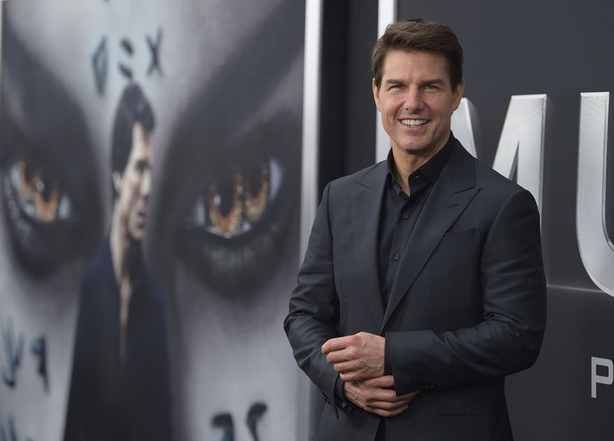 FILE - In this Tuesday, June 6, 2017, file photo, Tom Cruise attends a special screening of "The Mummy" at AMC Loews Lincoln Square in New York. Cruises attempted reboot of the Mummy franchise landed him the 2017 Razzie Award for worst actor. (Photo by Evan Agostini/Invision/AP, File)