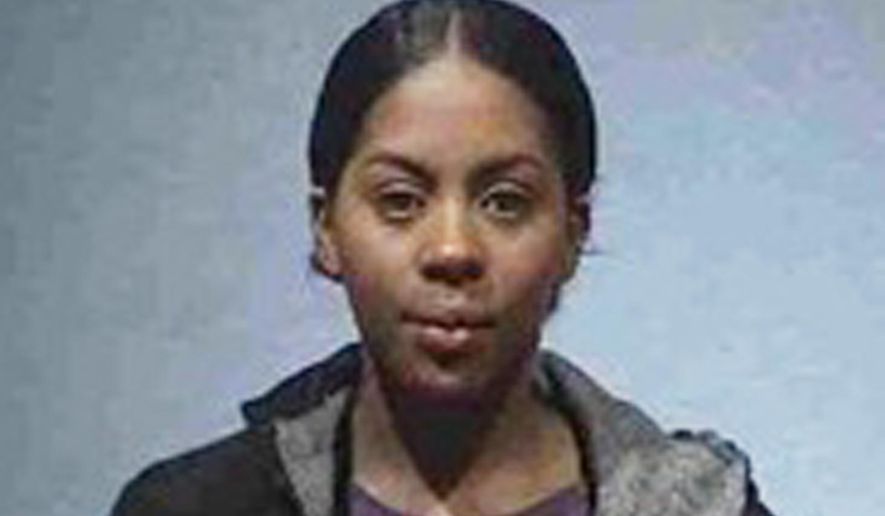 This photo provided by the Harker Heights Police Department shows Leah Dure, of Garland, Texas. Dure, who accused police of brutalizing her during a Central Texas public intoxication arrest, only to have police video disprove the claim, has been charged with perjury. Dure turned herself in Monday, March 5, 2018, to Garland police in response to an arrest warrant from Harker Heights police (Harker Heights Police Department )