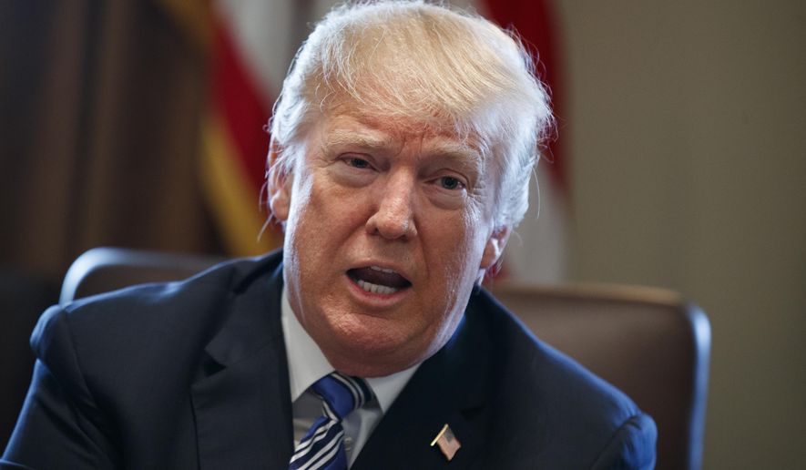 &quot;The actions we are taking today are not a matter of choice; they are a matter of necessity for our security,&quot; President Trump said as he signed tariff proclamations. (Associated Press/File)