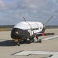 This June 2009 photo provided by the U.S. Air Force via NASA shows the X-37B Orbital Test Vehicle at Vandenberg Air Force Base, Calif. President Donald Trump says there may someday be a &amp;quot;space force&amp;quot; fighting alongside the Air Force, Army and other branches of the military. Trump was speaking March 13, 2018, about his administration&#x27;s investments in space exploration to members of the military when he said that space is becoming a &amp;quot;war-fighting domain.&amp;quot;  (U.S. Air Force via AP)