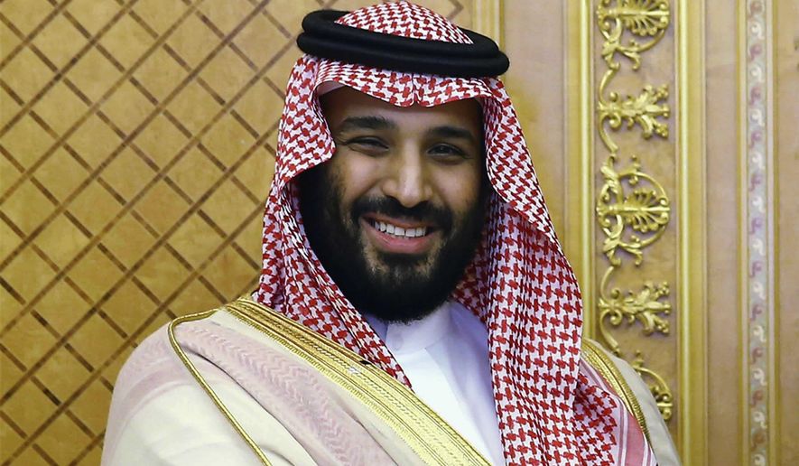 Crown Prince Mohammed bin Salman. (Associated Press) ** FILE **