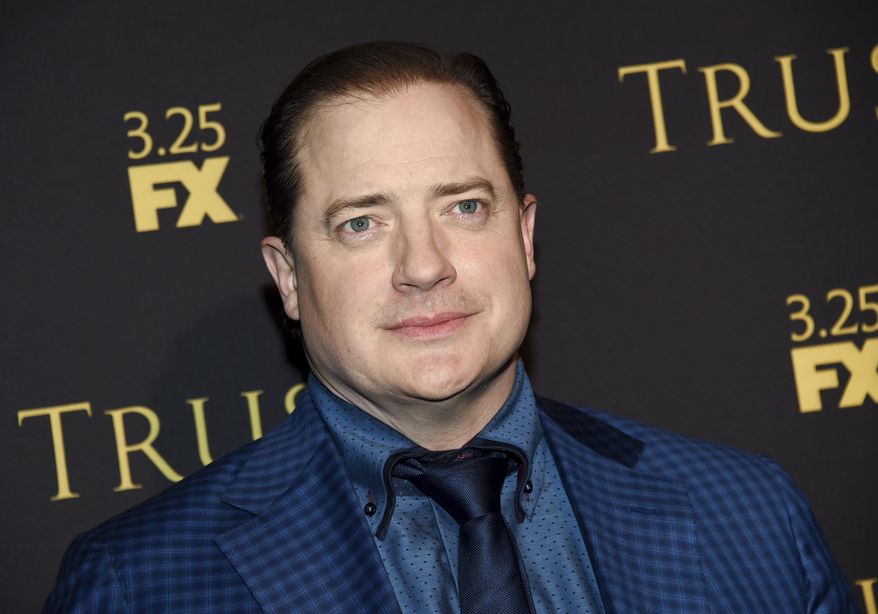 Actor Brendan Fraser attends a special screening of FX Networks' "Trust" at Florence Gould Hall on Wednesday, March 14, 2018, in New York. Fraser said he feels a sense of relief after recently revealing he was the victim of alleged sexual misconduct. (Photo by Evan Agostini/Invision/AP)