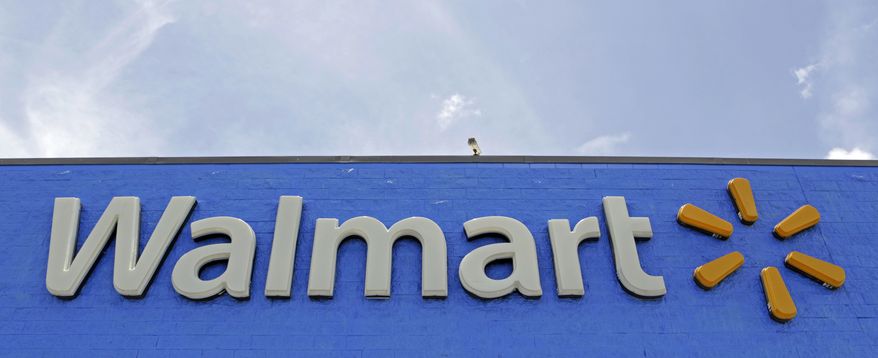 This June 1, 2017, file photo shows a Walmart store in Hialeah Gardens, Fla. (AP Photo/Alan Diaz, File) **FILE**
