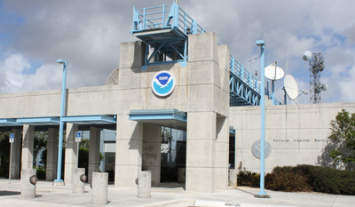 The National Hurricane Center headquarters in Miami, Fla., is shown here in this photo from the agency&#39;s website. (NHC/NOAA) [https://www.nhc.noaa.gov/aboutintro.shtml]