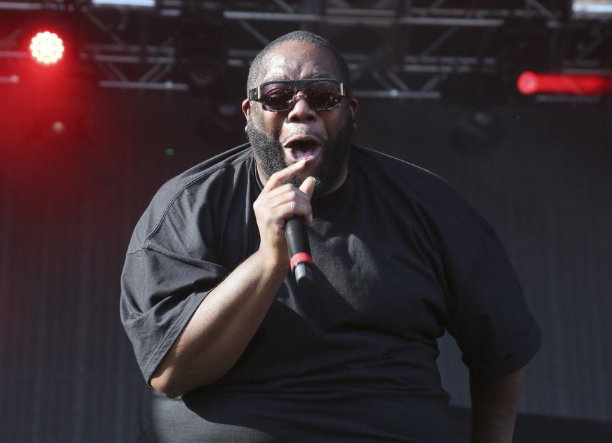 Run The Jewels' Killer Mike performs at the Austin City Limits Music Festival in Zilker Park on Friday, Oct. 2, 2015, in Austin, Texas. (Photo by Jack Plunkett/Invision/AP)