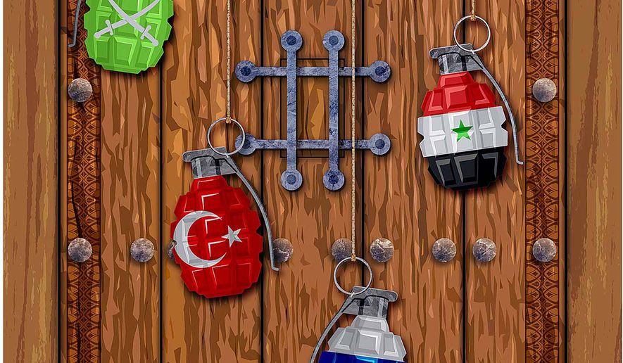 Knocking on the Door of World War Three Illustration by Greg Groesch/The Washington Times