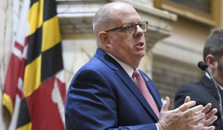 Maryland Gov. Larry Hogan this week said he&#x27;s ready to sign a one-year fix that will redirect a $380 million — the windfall insurers were set to receive from the GOP&#x27;s tax bill — into a state tax that subsidizes its most expensive enrollees on the Obamacare exchange. (Associated Press)