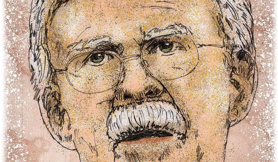 John Bolton Portrait Illustration by Greg Groesch/The Washington Times
