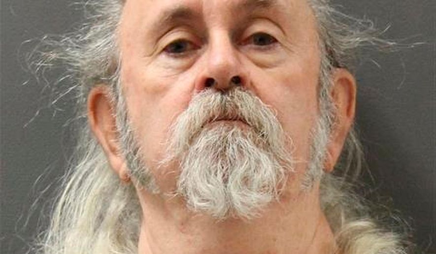 This Tuesday, March 27, 2018, photo released by the Prescott Valley Police Department shows suspect Charles Chuck Leroy Cagley. Virginia Cagley, the wife of the Arizona man arrested because he walked away while serving an Iowa prison term 37 years ago, said they thought he was in the clear legally. Virginia Cagley said it was a shock when police arrived at the couple's door in Prescott Valley because Charles "Chuck" Leroy Cagley began using his own name a decade ago after being told an arrest warrant had been dismissed. (Prescott Valley Police Department via AP)