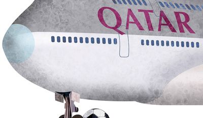 Qatar and the World Cup Illustration by Greg Groesch/The Washington Times