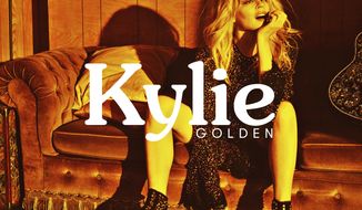 This cover image released by BMG shows &amp;quot;Golden,&amp;quot; the latest release by Kylie Minogue. (BMG via AP)