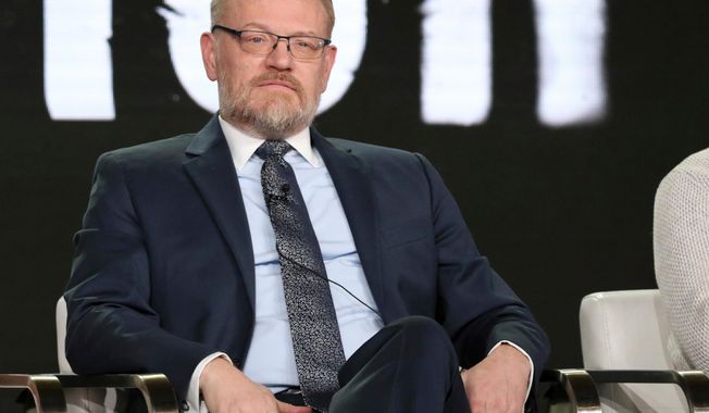 FILE - In this Jan. 13, 2018 file photo, Jared Harris participates in the "The Terror" panel during the AMC Television Critics Association Winter Press Tour in Pasadena, Calif. The series airs on Mondays on AMC.  (Photo by Willy Sanjuan/Invision/AP, File)