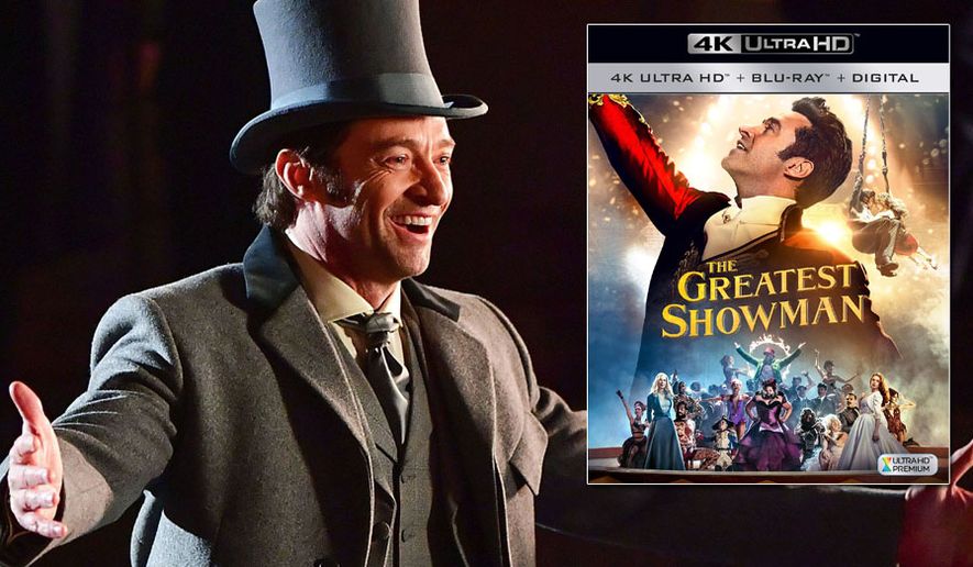 Hugh Jackman stars in the musical &quot;The Greatest Showman,&quot; now available on 4K Ultra HD from 20th Century Fox Home Entertainment.