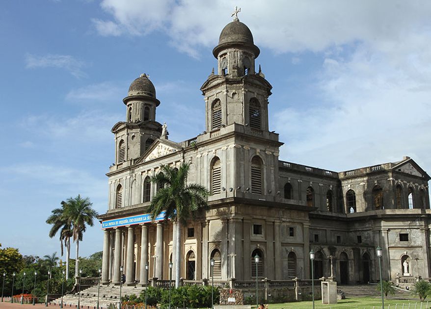 The Old Cathedral stands much as it did following the 1972 earthquake. (Photograph by Jacquie Kubin / Special to The Washington Times)