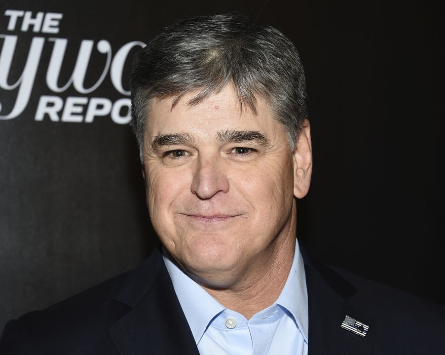 FOX News talk show host Sean Hannity attends The Hollywood Reporter&#39;s annual 35 Most Powerful People in Media event at The Pool on Thursday, April 12, 2018, in New York. (Photo by Evan Agostini/Invision/AP)