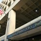 This Nov. 2, 2016, file photo shows the FBI&#39;s J. Edgar Hoover headquarter building in Washington. (AP Photo/Cliff Owen, File)