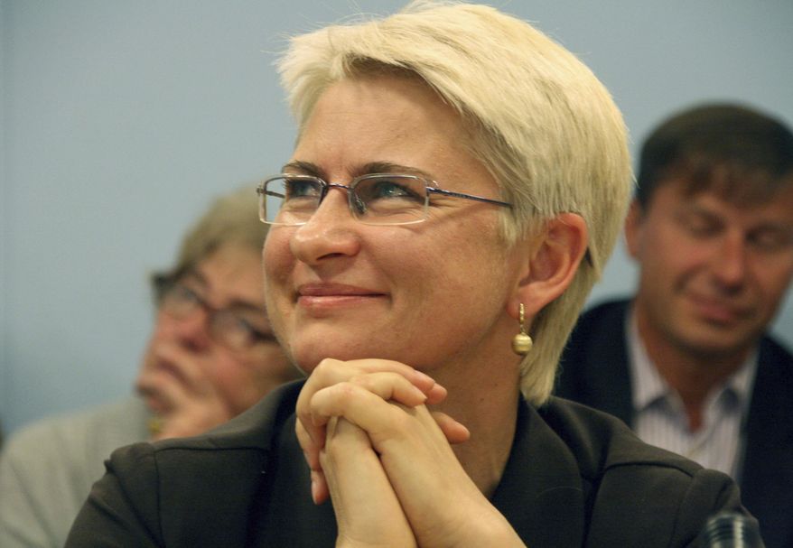 This 2012 photo provided by Juozas Valiušaitis shows Neringa Venckiene in Lithuania. Venckiene, a former Lithuanian judge and parliamentarian jailed in Chicago at her homeland&#x27;s request fears death if she&#x27;s extradited because she helped expose a network of influential pedophiles in the country. Unless the Trump administration intervenes, 47-year-old Neringa Venckiene could be sent back home within weeks. &amp;quot;I never want to go back to Lithuania,&amp;quot; she told the AP by phone from jail, adding that she&#x27;d embrace becoming a U.S. citizen. (photo courtesy Juozas Valiušaitis via AP)