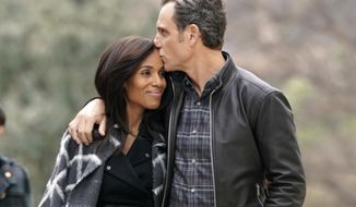 This image released by ABC shows Kerry Washington, left, and Tony Goldwyn in a scene from &amp;quot;Scandal.&amp;quot; After seven seasons, the popular series will end on Thursday, April 19. (Mitch Haaseth/ABC via AP)
