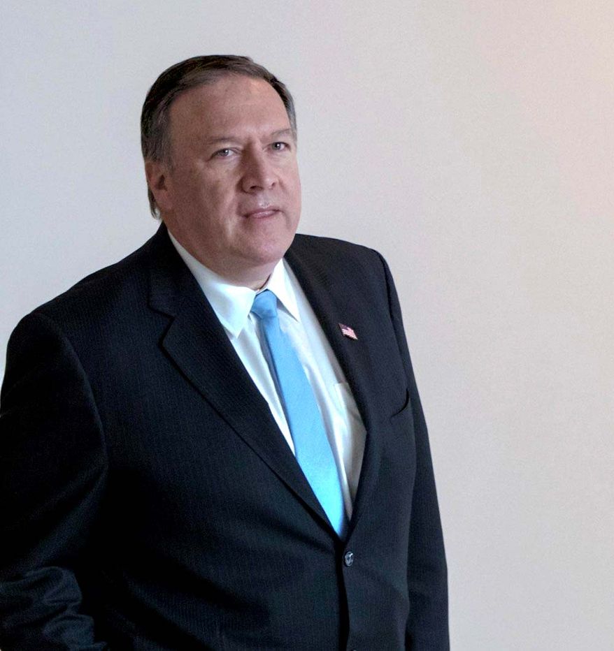Mike Pompeo. (Associated Press) ** FILE **
