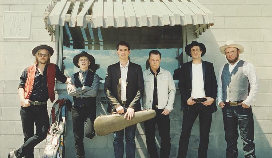 This cover image released by Columbia Records shows "Volunteer," by Old Crow Medicine Show. (Columbia Records via AP)