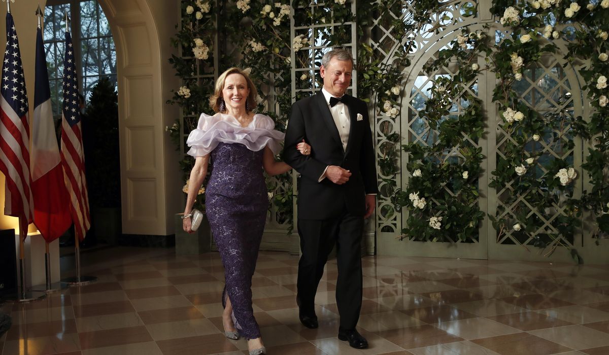 NextImg:Watchdogs call for ethics review over Chief Justice Roberts’ wife
