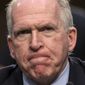 Then-CIA Director John Brennan testifies on Capitol Hill in Washington, Thursday, June 16, 2016, before the Senate Intelligence Committee hearing on the Islamic State. (AP Photo/J. Scott Applewhite) ** FILE **