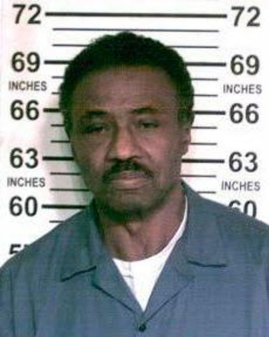 FILE - This Oct. 10, 2017 file photo provided by the New York State Department of Corrections and Community Supervision shows inmate Herman Bell, at the Shawangunk Correctional Facility in Shawangunk, N.Y. Bell, 70, a former radical who killed two New York City police officers nearly a half century ago, is scheduled to be released on parole Friday, April 27, 2018, after efforts to keep him in prison failed. (New York State Department of Corrections and Community Supervision via AP, File)